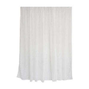 Тюль на ленте «Жаккард» 250х180 см цвет белый