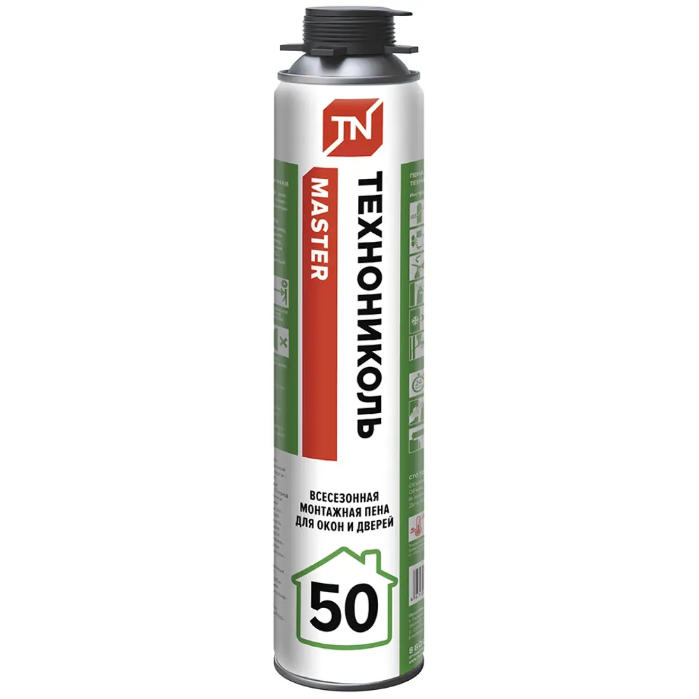 Пена монтажная пистолетная Технониколь 50 всесезонная 650 мл STLM-2046106