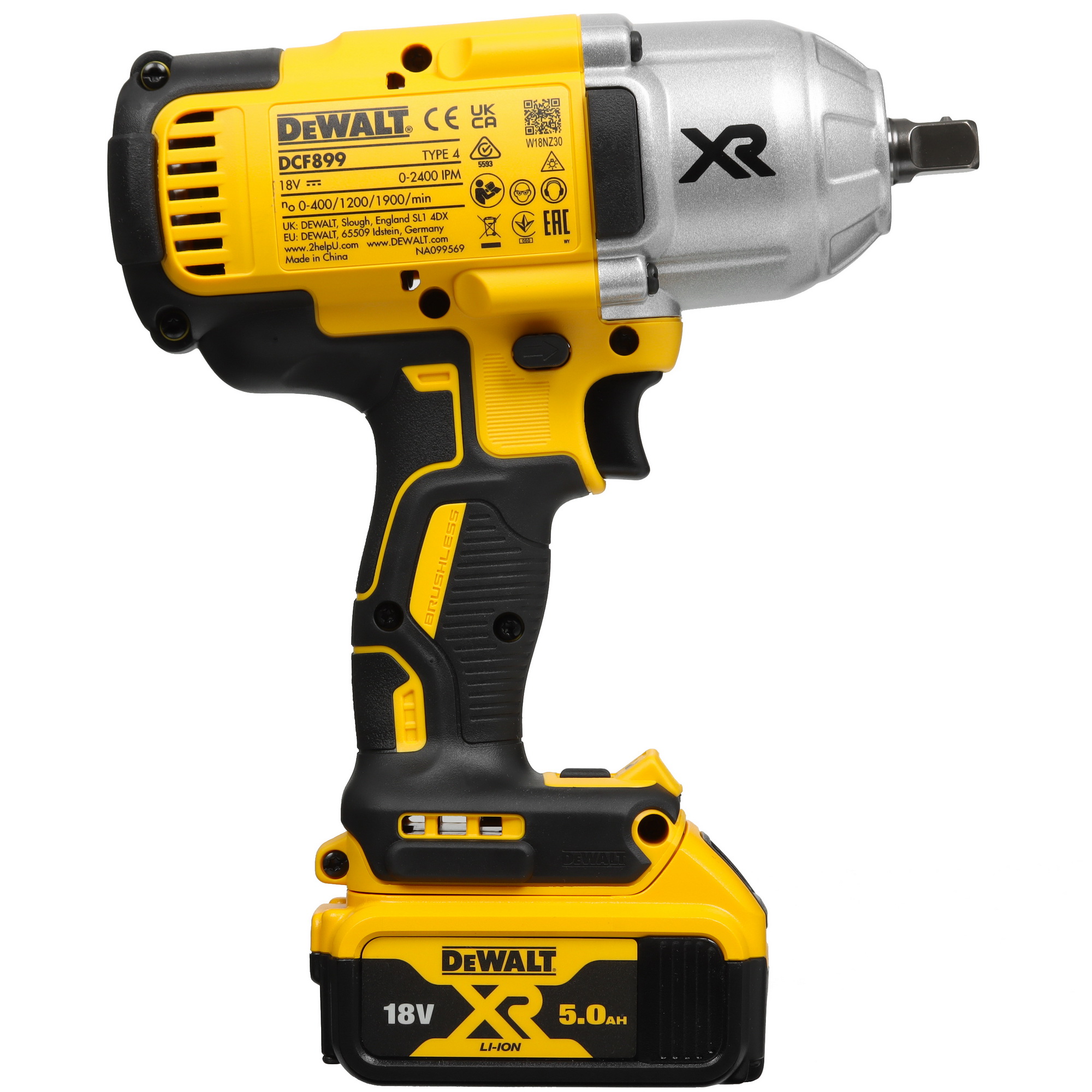 Гайковерт DeWalt DCF899P2-QW XR FLEXVOLТ 18/54V 5440952 STDN-0032281 - Вид №2
