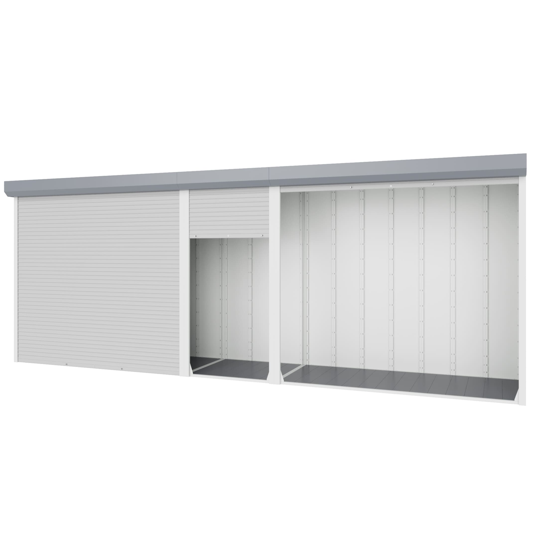 Шкаф роллетный RCAB STG 1500х4650х600 (три рольставни шириной 1550мм) Верстакофф RC-3.074