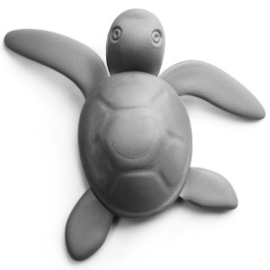 QL10349-DK-GY Магнит save turtle, темно-серый Qualy