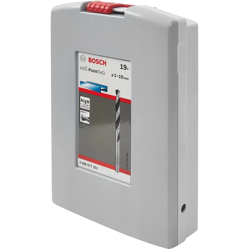 Набор свёрл по металлу HSS Bosch PointTeQ 2608577351, 19 шт BOSCH PROFESSIONAL STLM-2048694 - Вид №2