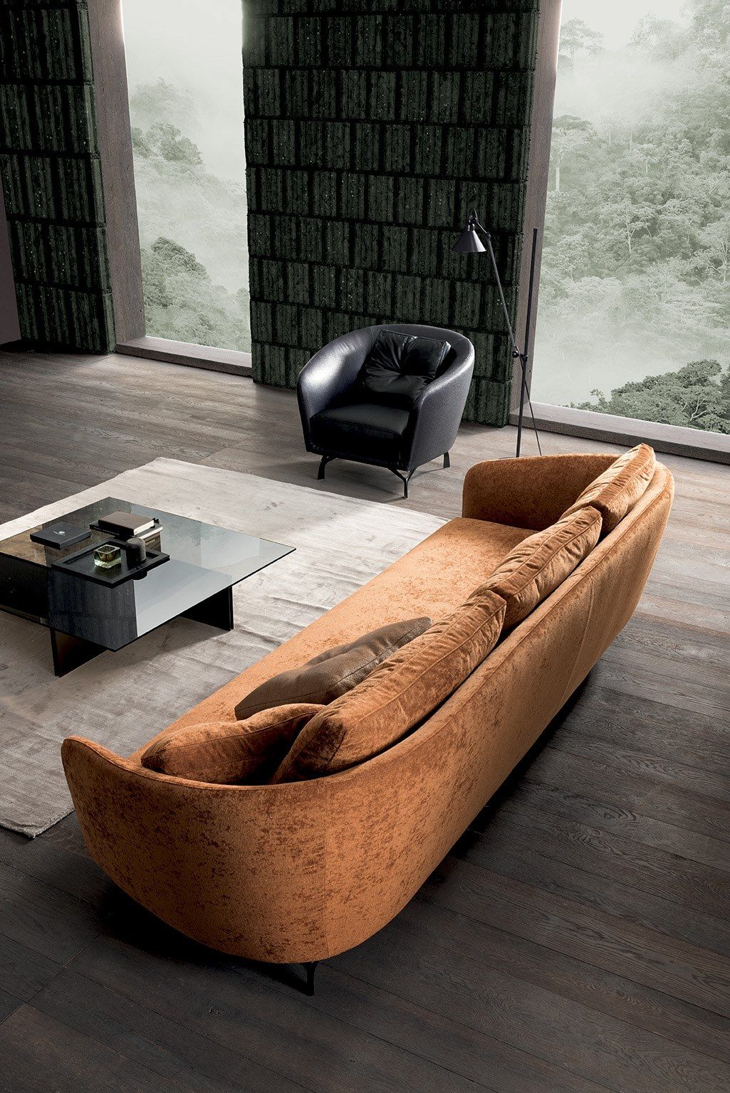 3-местный секционный диван VALENTINI Ethos ARCH-00093100 - Вид №2