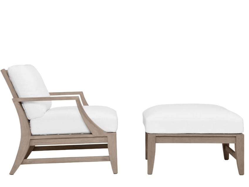 Кресло из тикового дерева с подлокотниками JANUS et Cie Relais ARCH-00040416 - Вид №2