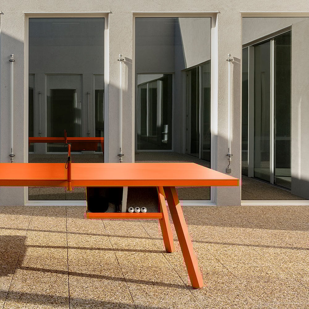 Одноцветный крытый прямоугольный стол для пинг-понга RS Barcelona YOU AND ME ARCH-00086608 - Вид №15