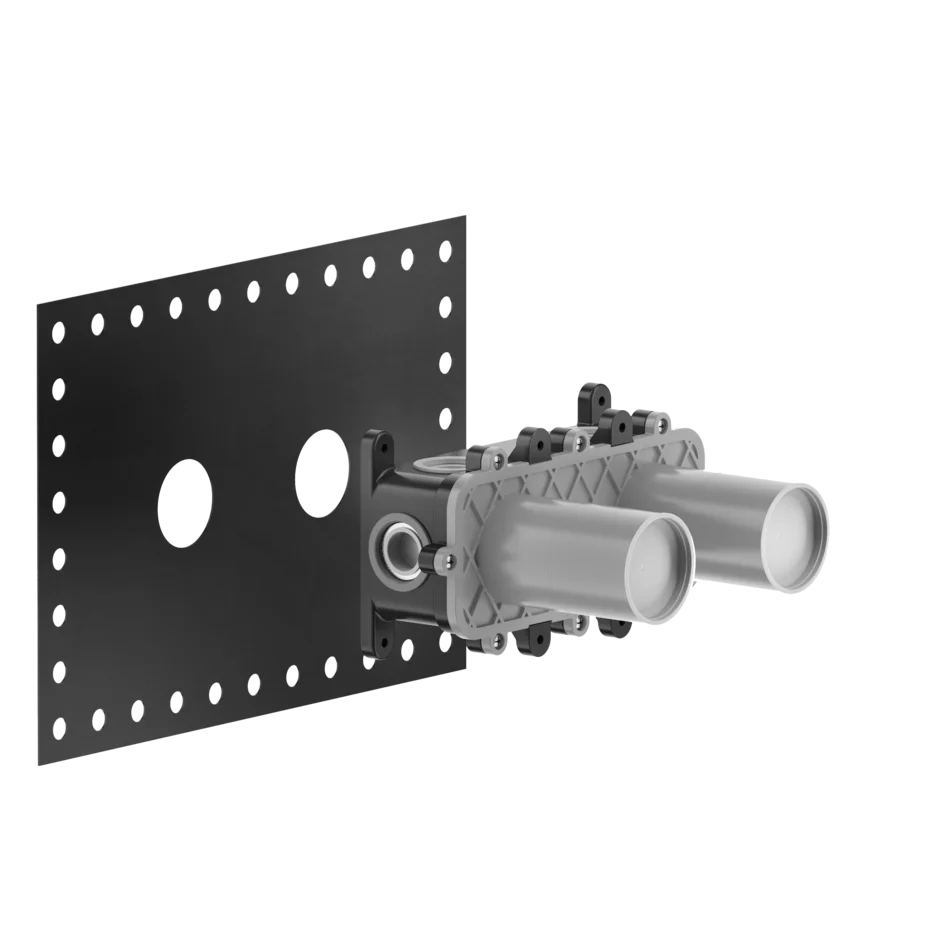 Смеситель для душа 54169 239 Gessi Parti incasso ПОЧИЩЕННАЯ ЩЕТКОЙ СТАЛЬ 54169239