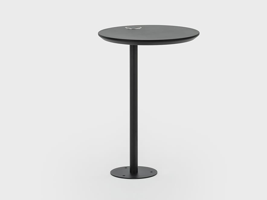 Круглый журнальный столик с USB-разъемом Viganò Tommy ARCH-00100227