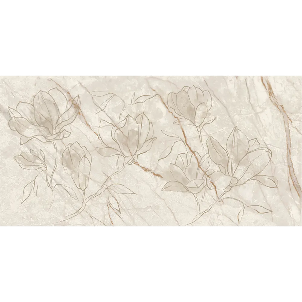 Настенная плитка Azori Forest Lucidflow 31.5×63 см глянцевая бежевая 89404320 STLM-1581026 - Вид №1