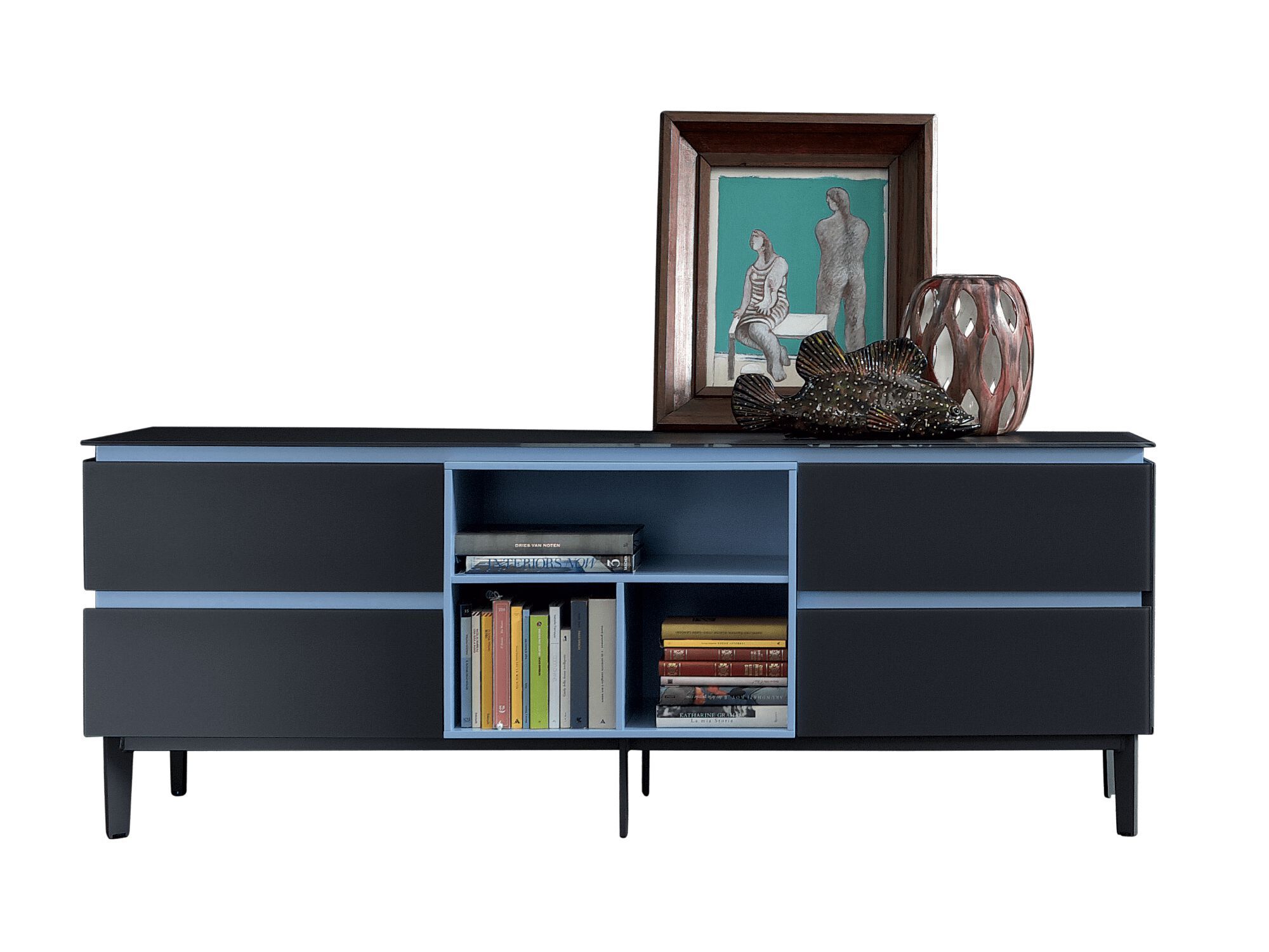 Хрустальный шкаф с распашными дверями Bontempi Casa COSMOPOLITAN ARCH-00088243