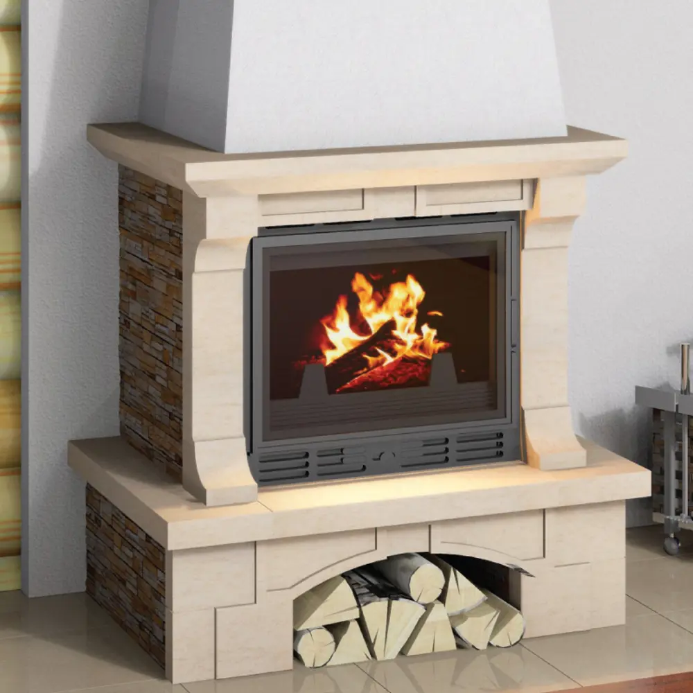 Каминокомплект Лира 600 + Эльба 609 Мета STLM-2074066 - Вид №1