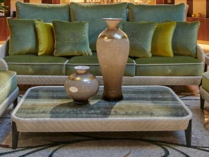 Samuele Mazza Outdoor Низкий садовый стол из смолы Aralia