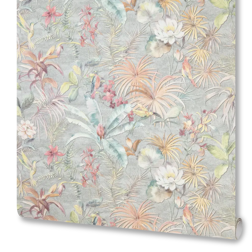 Обои флизелиновые Victoria Stenova Amazonia серые 1.06 м 989547 STLM-2031008