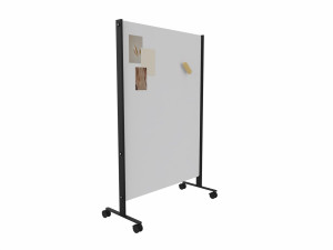 Эмалированная стальная офисная доска с колесами