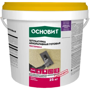 Штукатурка декоративная Основит короед OSs-2.0 WK цвет золото