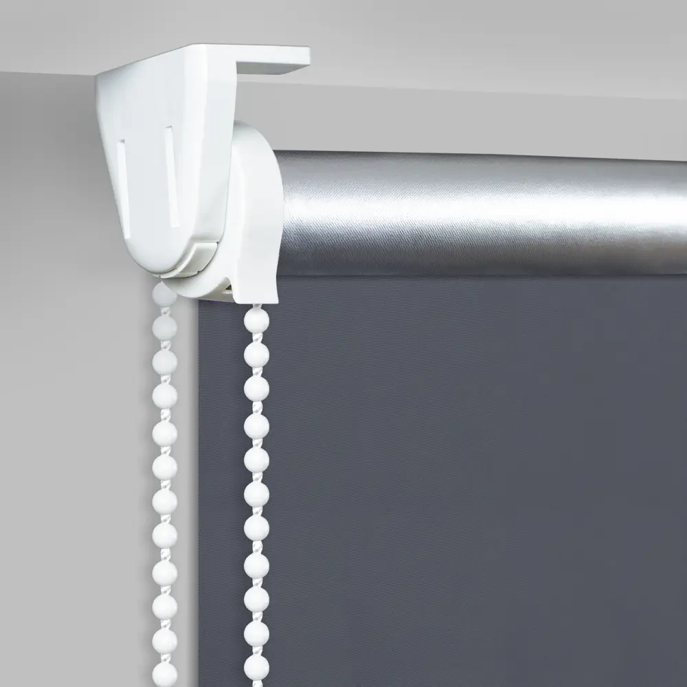 Рулонная штора блэкаут Silver 60x175 см темно-серая MIAMOZA 89407642 STLM-1563535 - Вид №1