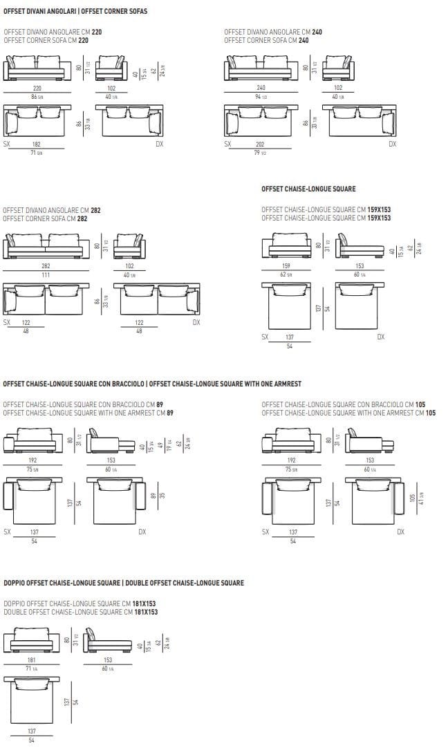 Модульный тканевый диван Minotti DANIELS ARCH-00025721 - Вид №4