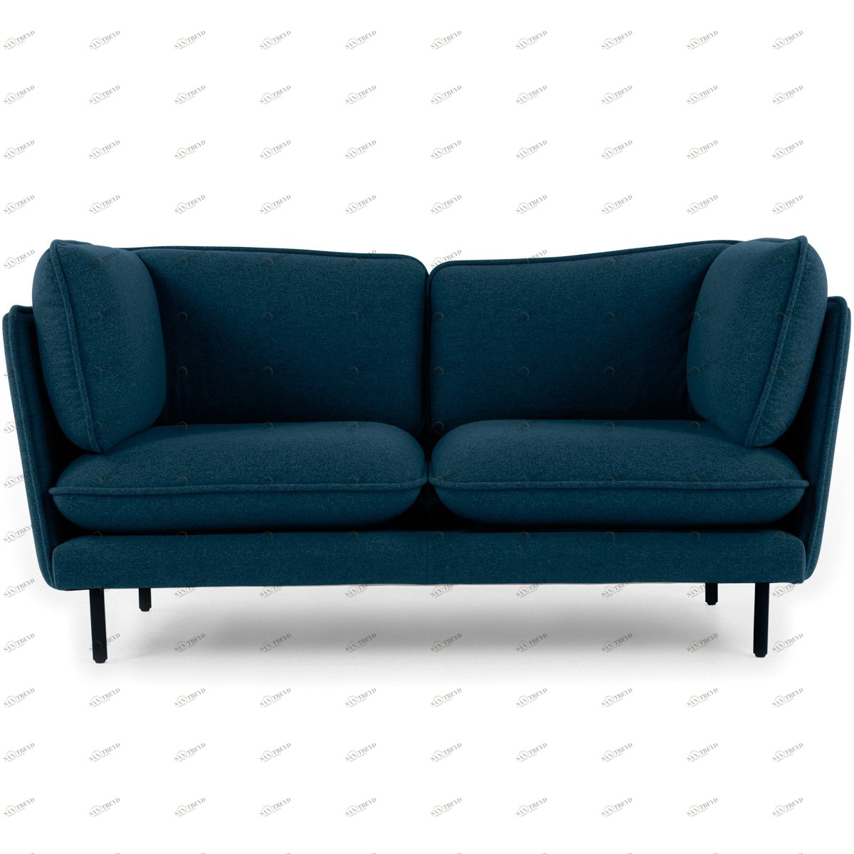 Двухместный диван Kare Design бирюзовый