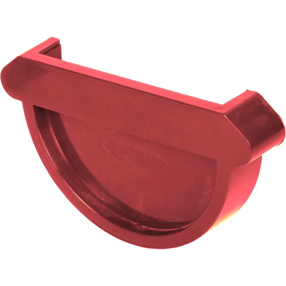 Заглушка желоба универсальная Murol цвет красный STLM-2204603