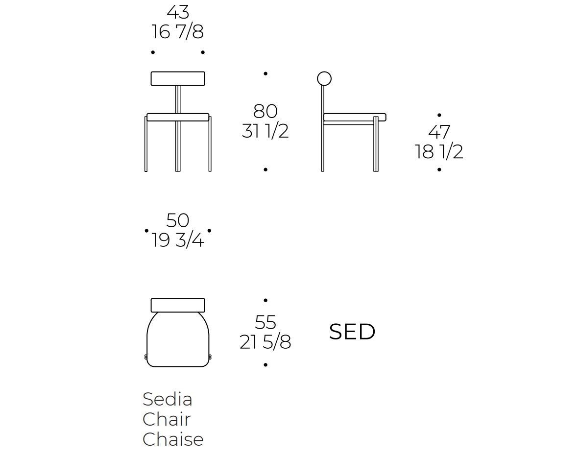 Мягкий стул из ткани Liu Jo Living Collection ARCH-00151105 - Вид №6