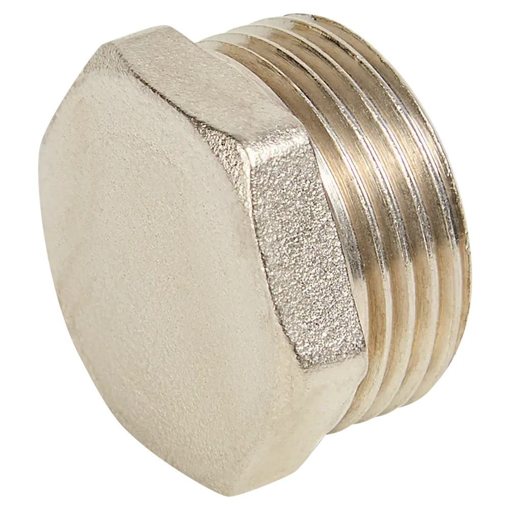 Заглушка MONLID 3/4" НР мм никелированная латунь STLM-2025625 - Вид №2
