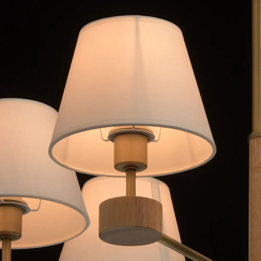 Люстра потолочная «Форест», 6 ламп, 12 м², цвет золото MW-Light STLM-2176876 - Вид №4