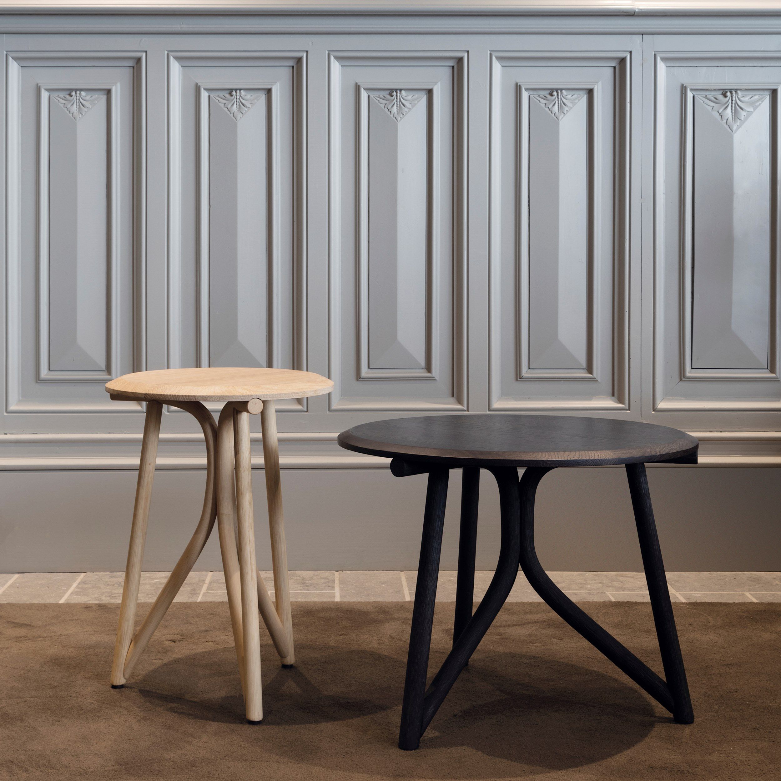 Круглый журнальный столик из ротанга EXPORMIM kiri ARCH-00072579 - Вид №2