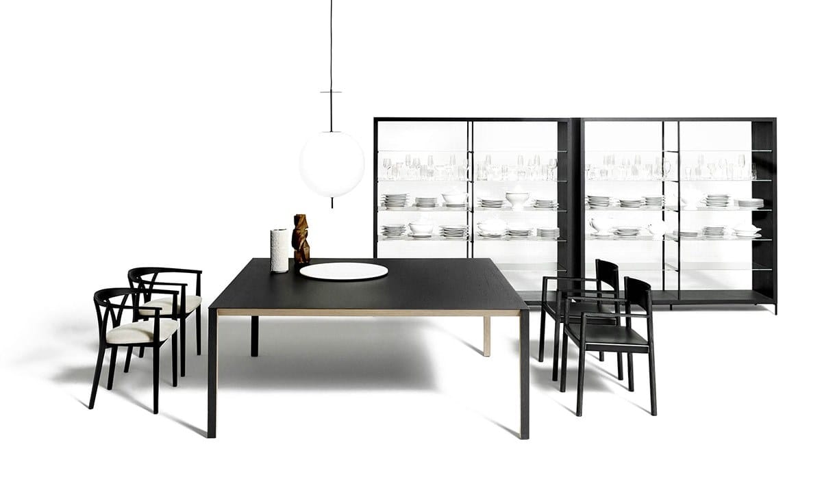 Книжный шкаф с освещением DE PADOVA Combi Open Units ARCH-00083689 - Вид №3