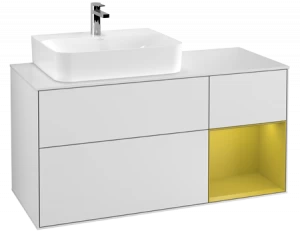 Villeroy&Boch Тумба под раковину Прямоугольная версия F151HEMT Finion White Matt Lacquer