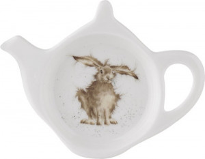 10582934 Royal Worcester Подставка для чайного пакетика Royal Worcester "Забавная фауна, Кролик" 13см Фарфор костяной