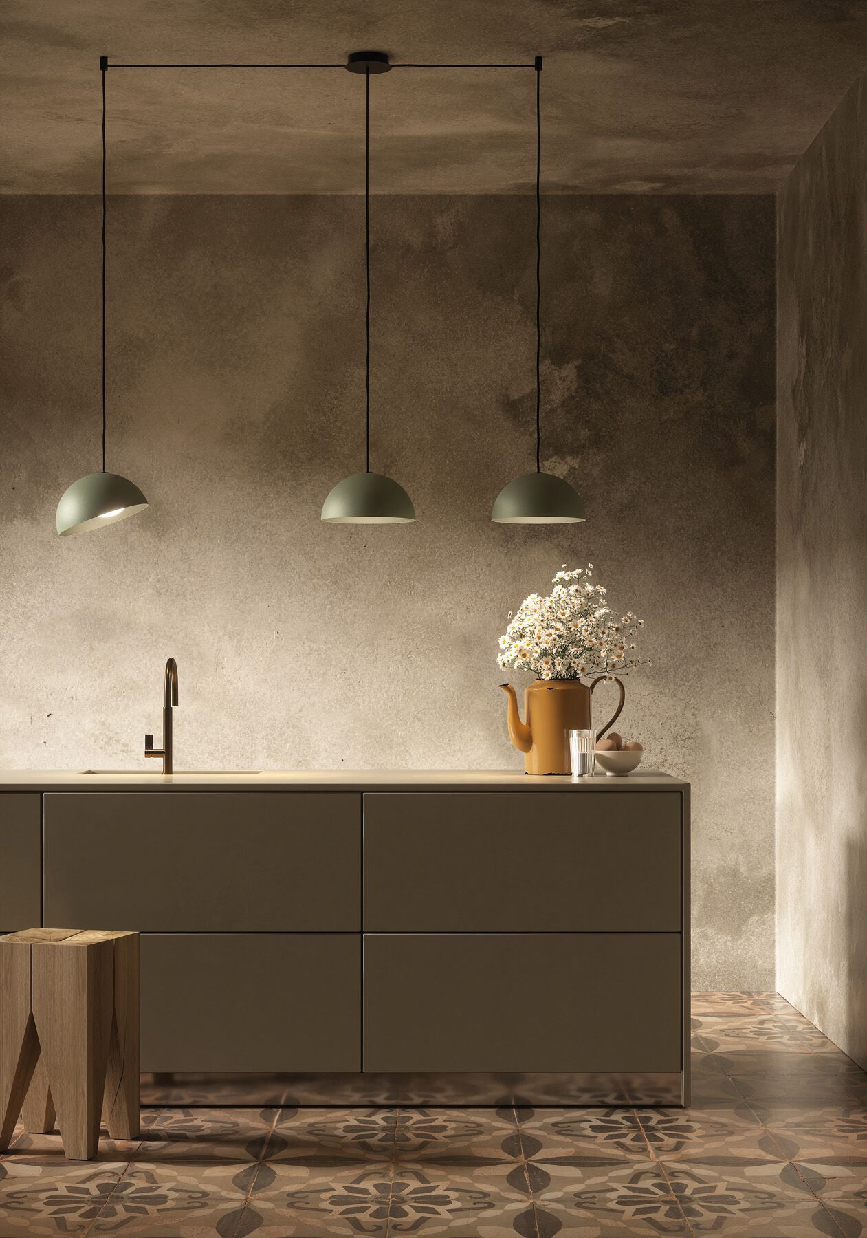 Алюминиевый светодиодный подвесной светильник Cini&Nils Flip ARCH-00061036 - Вид №1