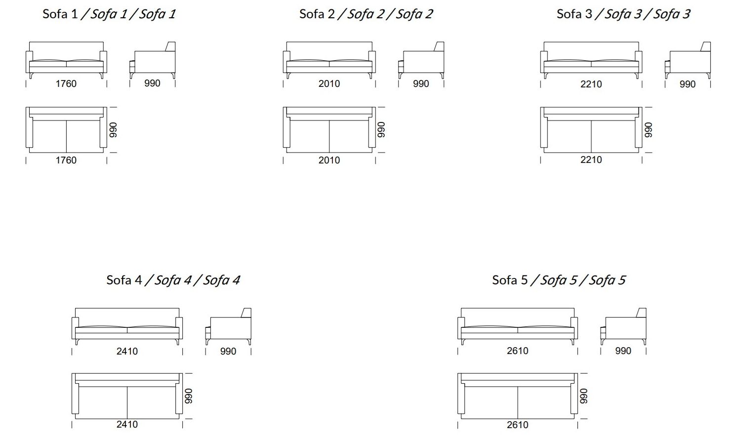 3-местный бархатный диван Nobonobo Рио ARCH-00129789 - Вид №7