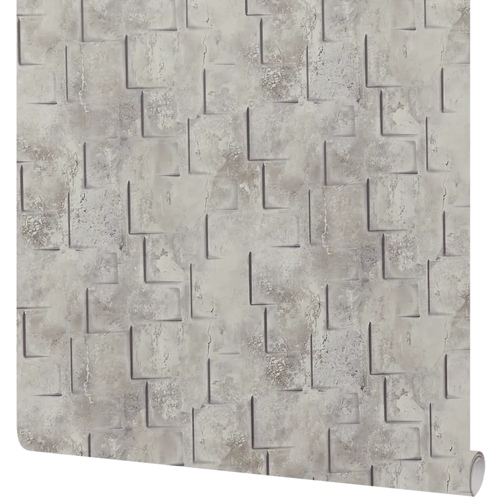 Обои флизелиновые Inspire Muro бежевые 1.06 м 193503 STLM-2121899