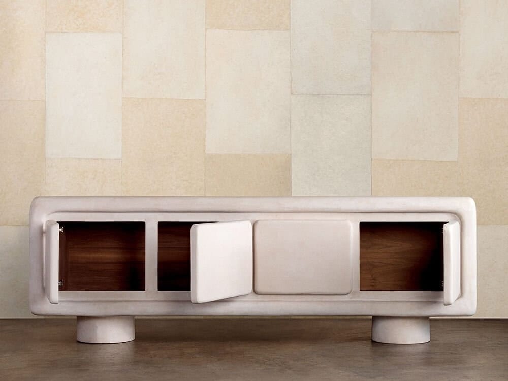 Шкаф из смолы с распашными дверями Kelly Wearstler Colina ARCH-00101387 - Вид №1