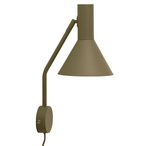 123042 Лампа настенная lyss, 42хD18 см, оливковая матовая Frandsen