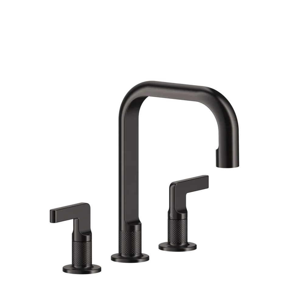 Группа умывальников 58014 707 Gessi Inciso ЧЕРНЫЙ МЕТАЛЛ BR. PVD 58014707