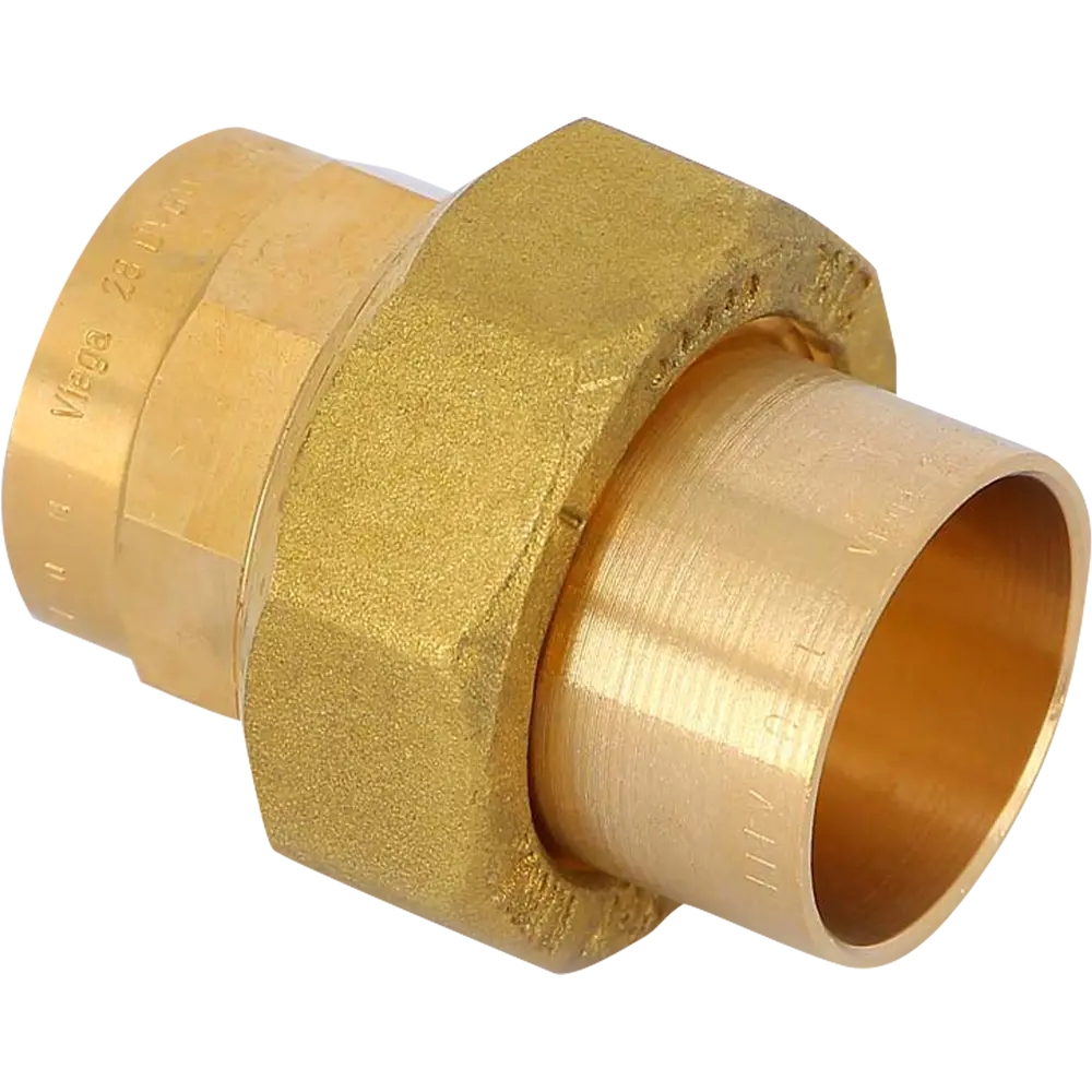 Соединитель пайка разъёмный без прокладки, 28 мм, медь 107604 Viega STLM-2171821 - Вид №1