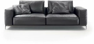 Flexform 2-х местный кожаный диван со съемным чехлом