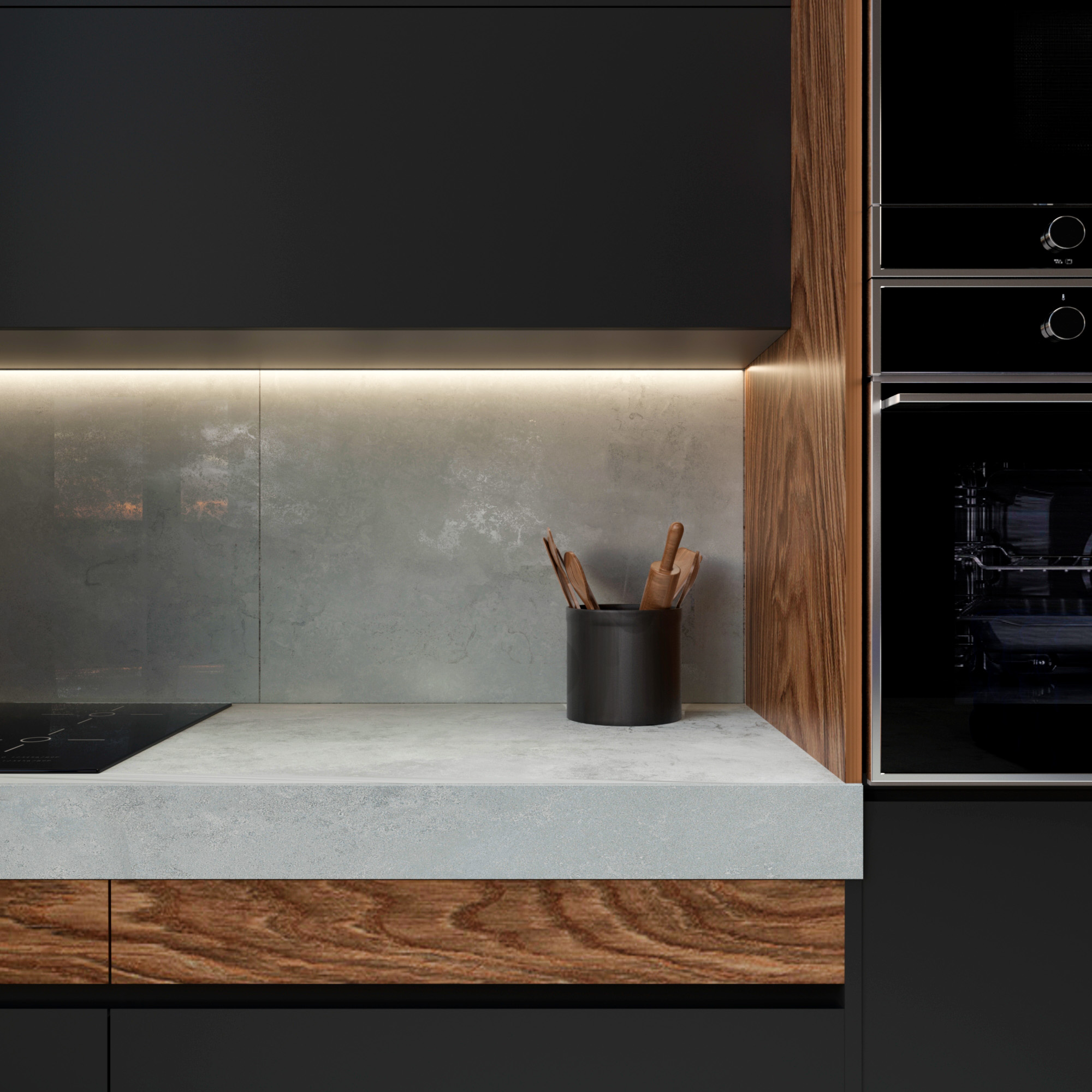 Керамогранит ERAGON LIGHT GREY 60х120 Arcadia Ceramica GI8001-A STLM-1519860 89384204 - Вид №1