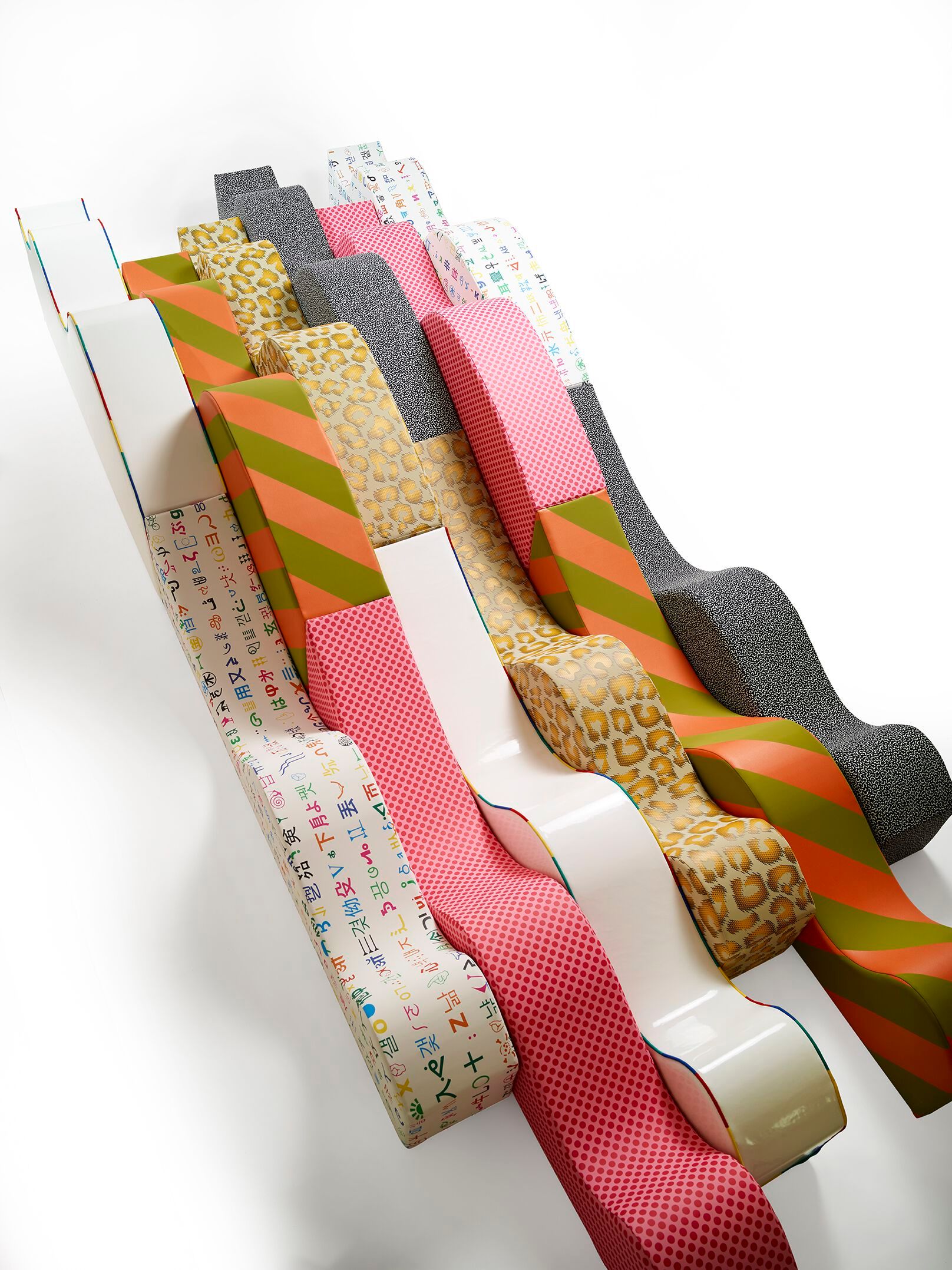 Диван с покрытием из ПВХ Poltronova Superonda ARCH-00022365 - Вид №1