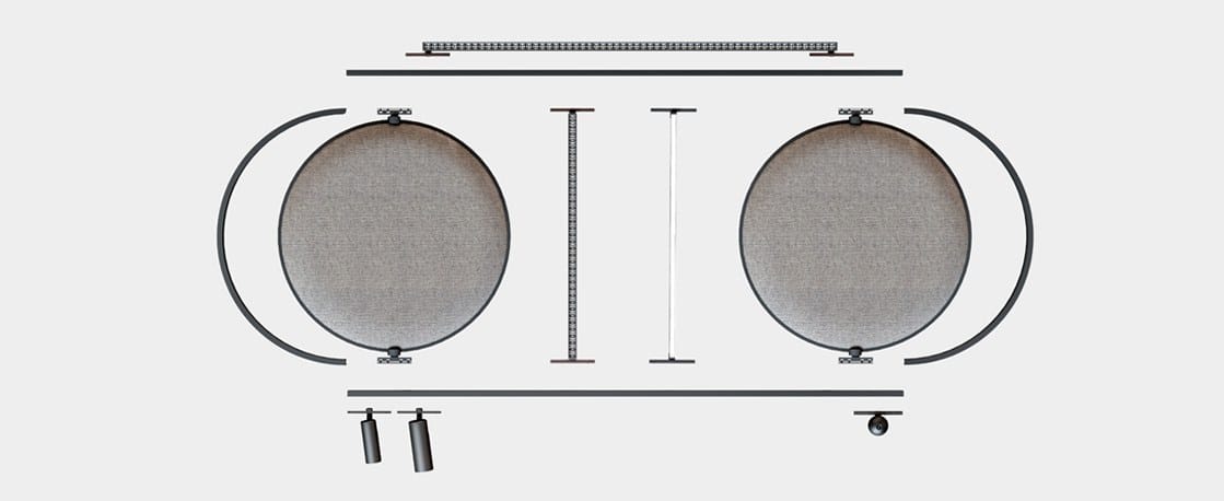 Подвесная акустическая панель Deltalight Soliscape ARCH-00097344 - Вид №13