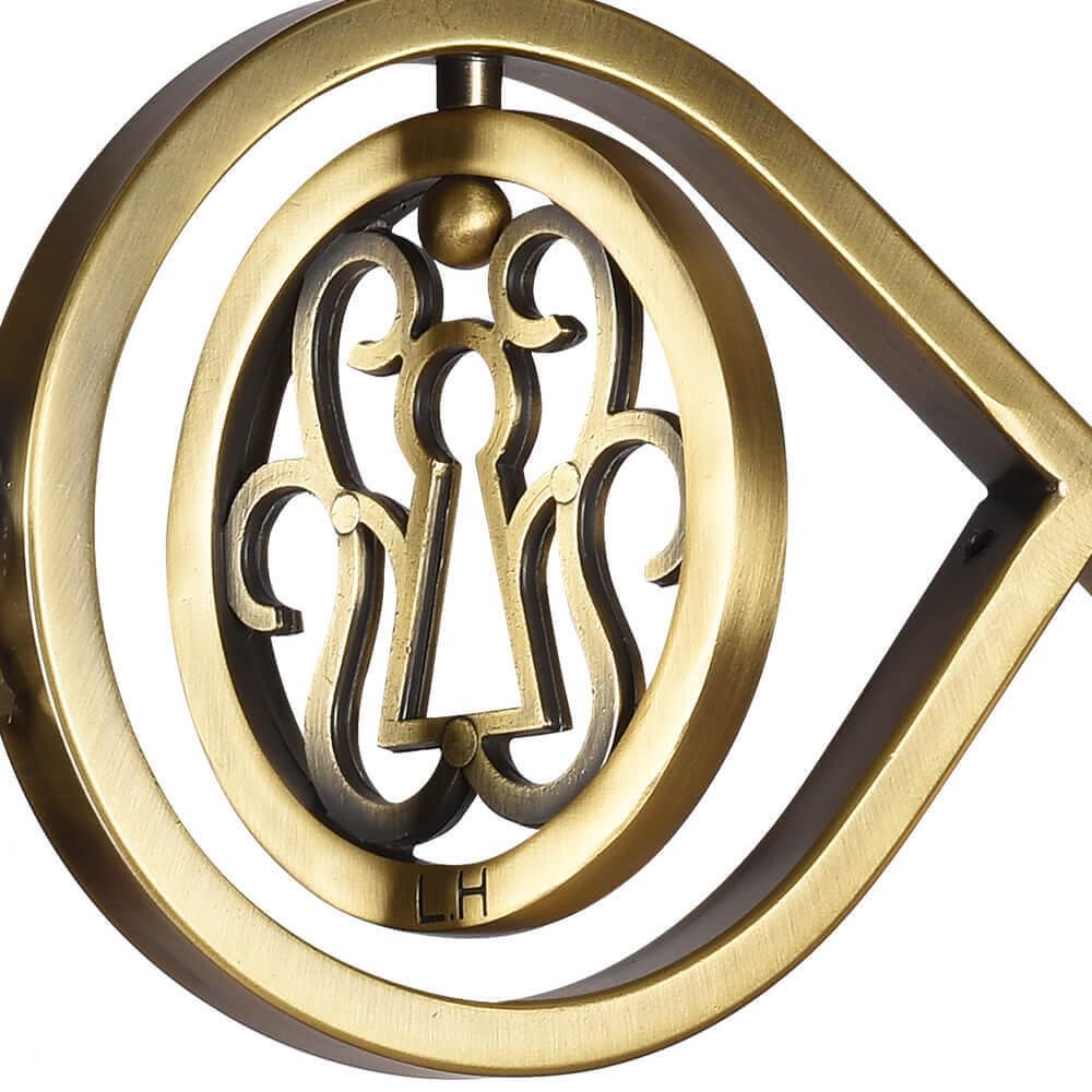 Бра настенное бронзовое Lumien Hall "Орабель" 2036/1W-ABP-SY LUMIEN HALL СВЕЧА 00-3929831 Бронза  - Вид №2