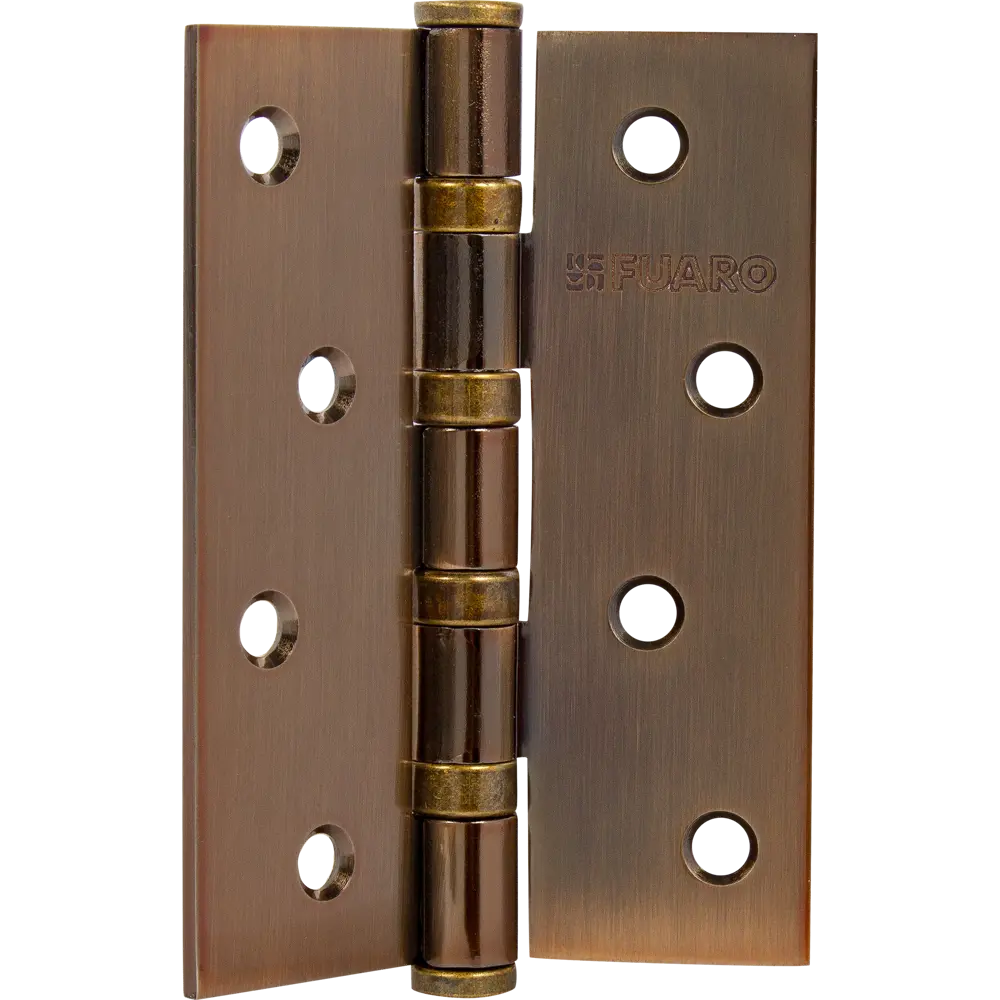 82105967 Петля универсальная U1004BB-CFB/BL 100x75x2.5 мм сталь цвет глянцевый кофе STLM-0019062 FUARO Home - Вид №3