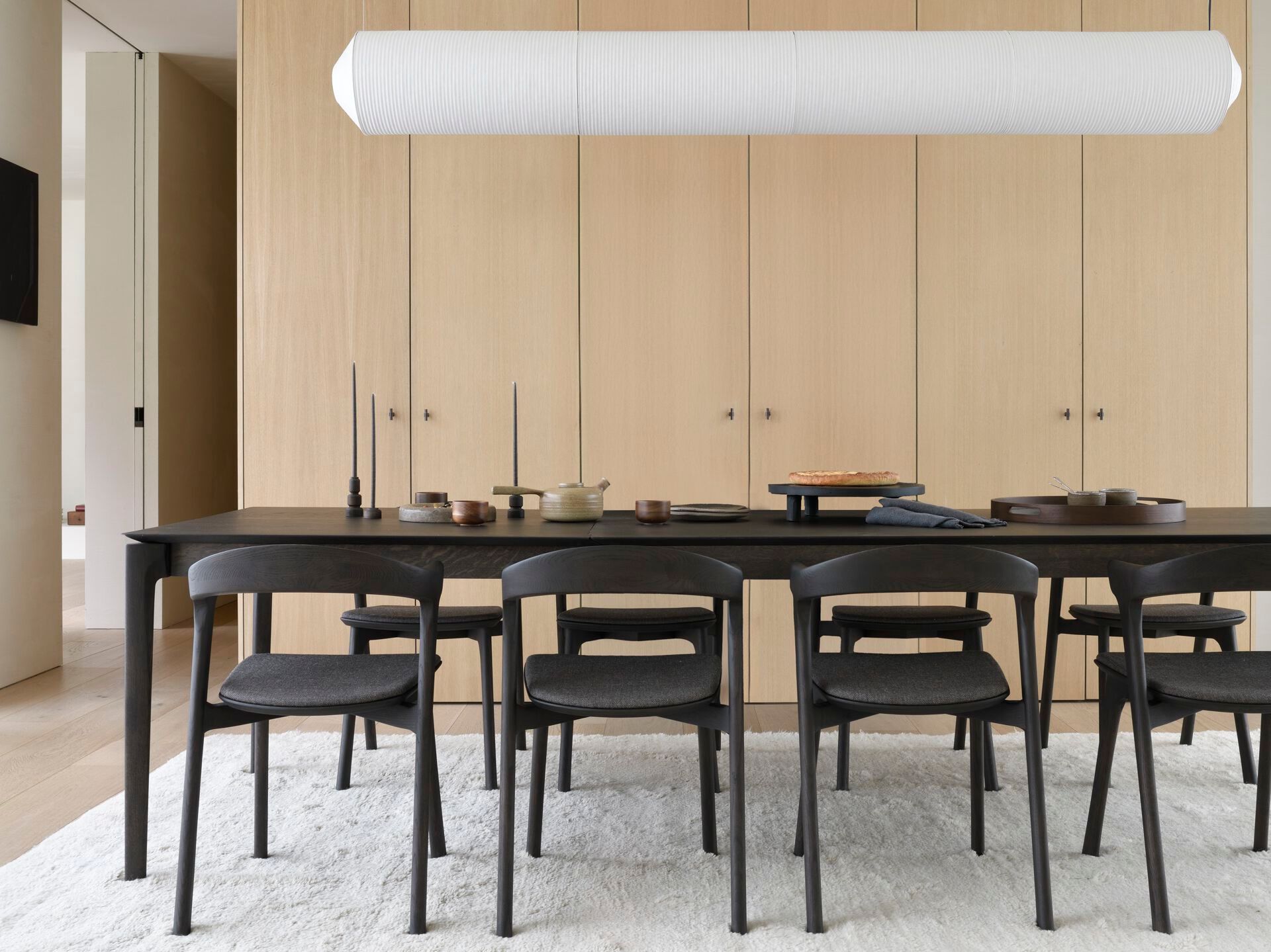 Выдвижной обеденный стол из дуба Ethnicraft Bok ARCH-00037425 - Вид №6