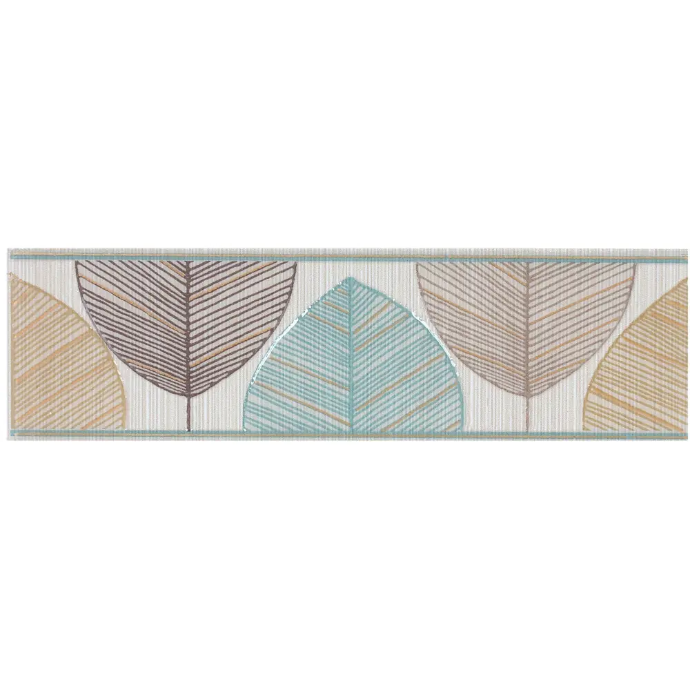 Бордюр Хельга «Листья», 20х5.7 см Kerama Marazzi STLM-2173408