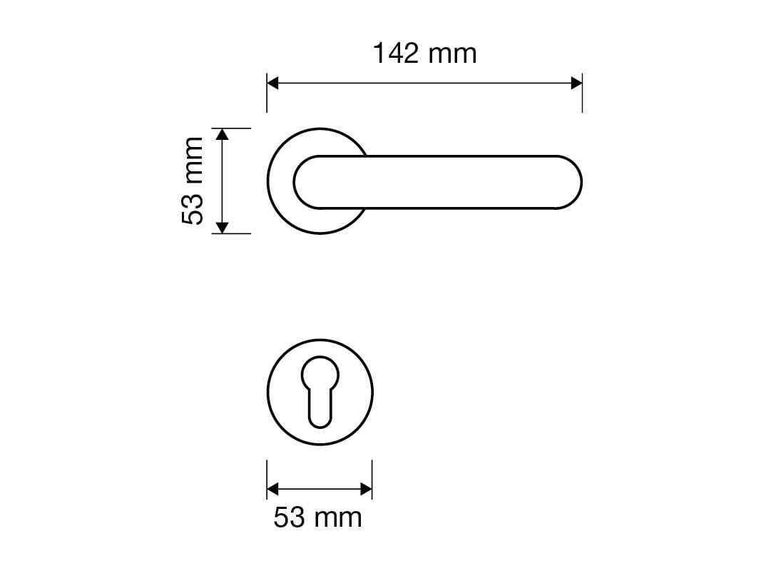 Классическая латунная ручка с насадкой LINEA CALI' Нимфа ARCH-00011866 - Вид №2