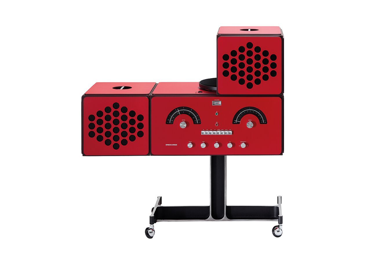 AM/FM-радио и проигрыватель с усилителем Brionvega RADIOFONOGRAFO RR226 ARCH-00080672 - Вид №9