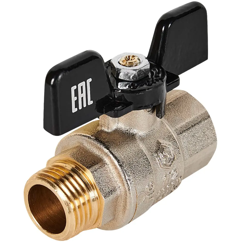 Шаровой кран STOUT DN15 для систем водоснабжения и отопления 89395509 STLM-1445872