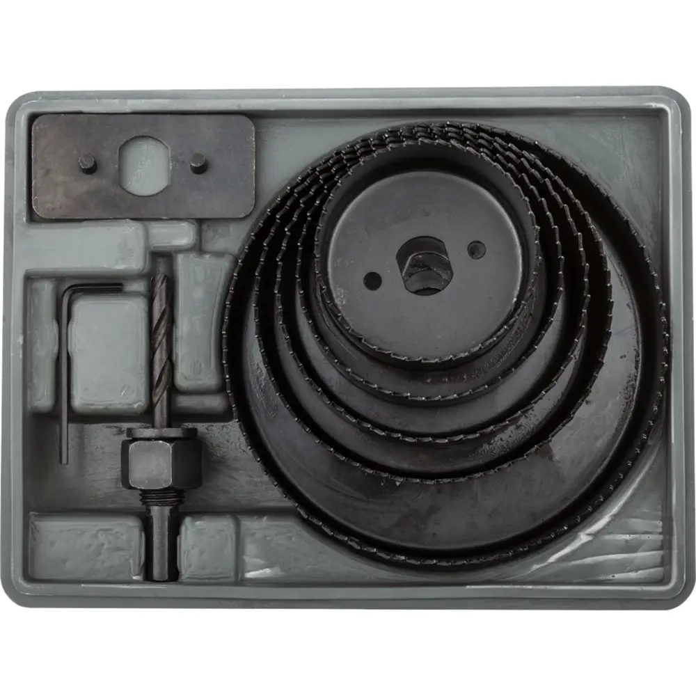 Набор коронок по дереву Курс 36738 64-127 мм 5 шт STLM-2205402