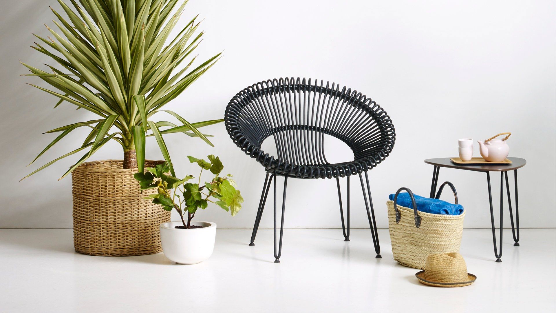 Плетеное садовое кресло Vincent sheppard Roy ARCH-00122407 - Вид №7