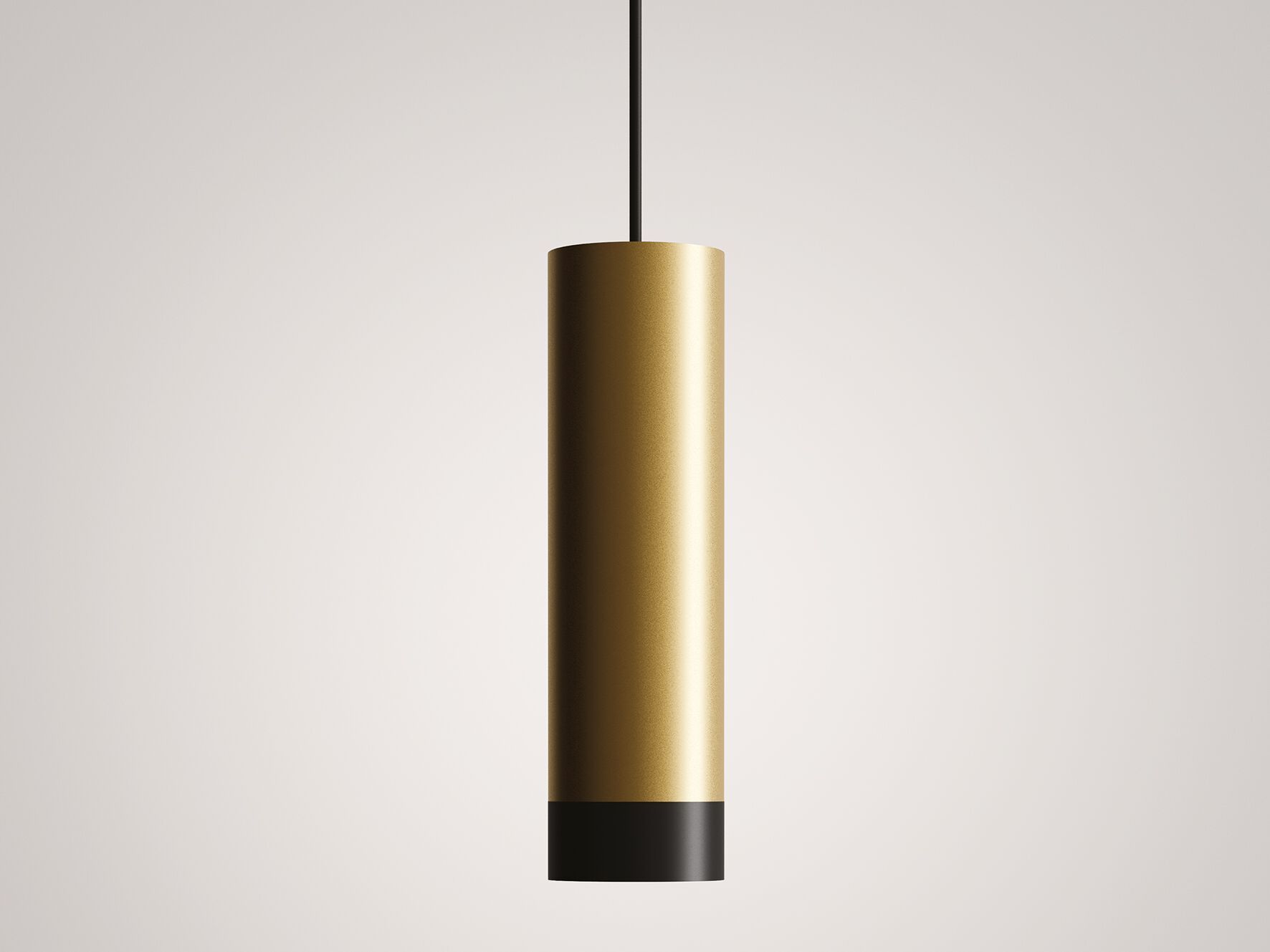 Анодированный алюминиевый светодиодный подвесной светильник Zafferano Tubotto ARCH-00145938